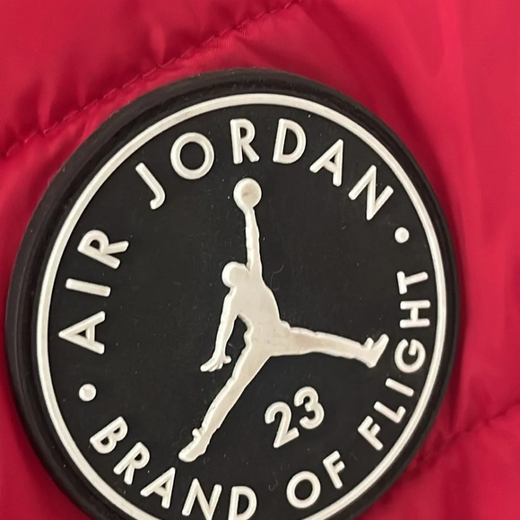 JORDAN Air Jordan & Swiss Tech red blue Puffer Jackets  XS (3/4) (4/5) bundle - Picture 12 of 17